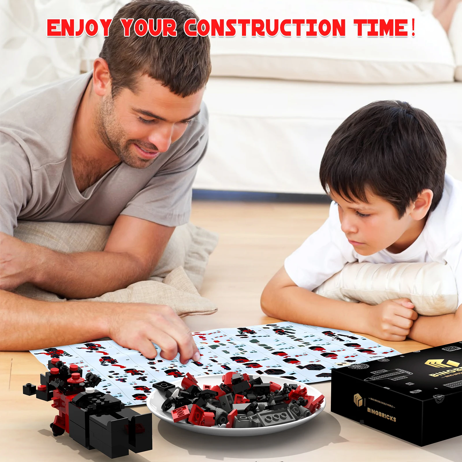 Klocki konstrukcyjne Robot Toaleta - Model DIY MOC z możliwością zmiany pozycji, figurki akcji, zabawne figurki postaci, idealny prezent na Boże Narodzenie/Halloween