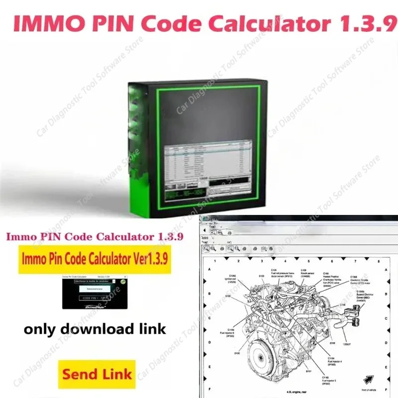 

Калькулятор PIN-кода IMMO V1.3.9, программное обеспечение для сканера OBD2 для моделей ЕС, позволяющее декодировать PIN-коды на многих блоках управления PSA с помощью перезаписи.