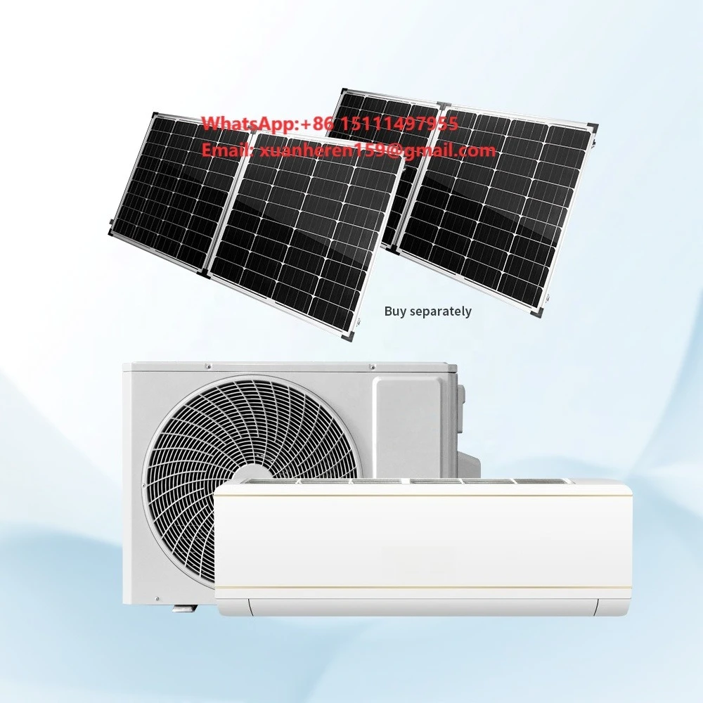 Gree Solar Powered Air Conditioner for Project 24000BTU 3HP Split System Hybrid Aire Acondicionado Solar Factory Direct Supply