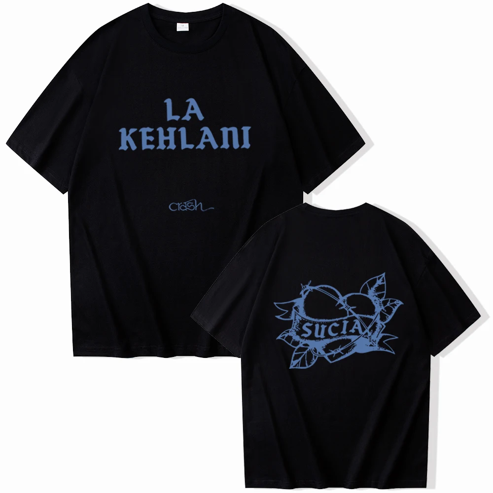 Kehlani Sucia T-Shirts Kehlani Crash Album Fan Gift Harajuku O-Neck Unisex Shirts