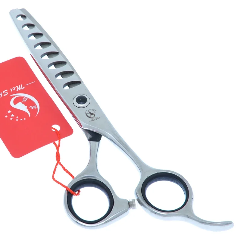 Meisha 5,75 Zoll Friseurschere, professionelle Ausführung, 8/12/14/18 Zähne, Ausdünnungsschere für Friseursalons, Styling-Schere, A0160A – Detail 3