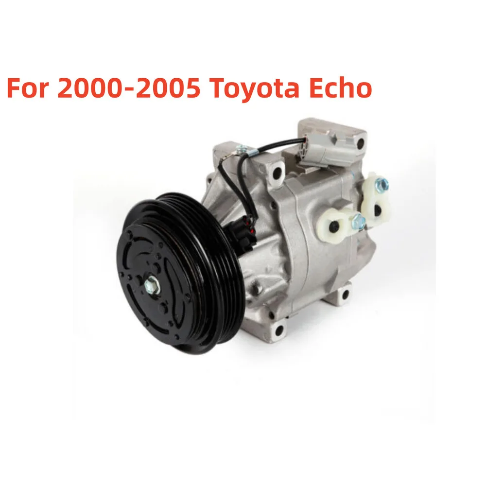 Durable AC Air Compressor with Clutch Fits For 2000-2005 Toyota Echo 1.5L CO 11063AC TEM254520 New Air Compressor