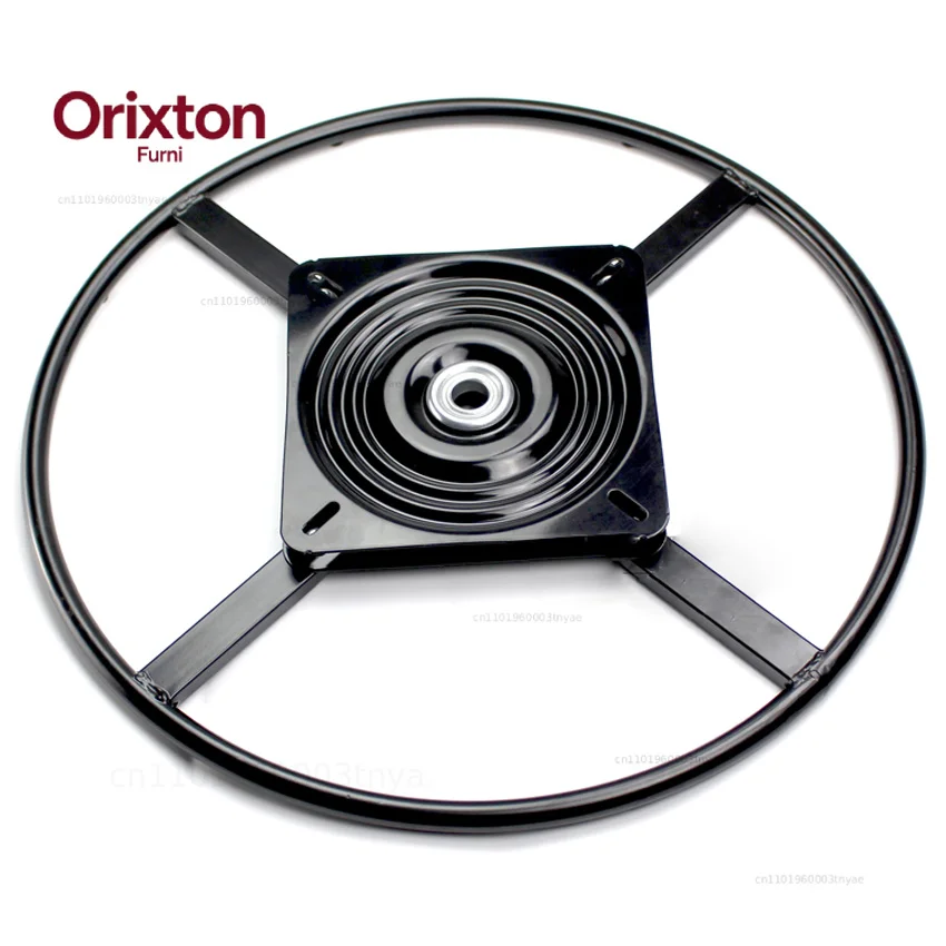 360º Rotation Sofa Base Hardware  Φ600MM Large Circle Furniture Turntable Swivel Chair Iron Frame Bearing Weight 200K