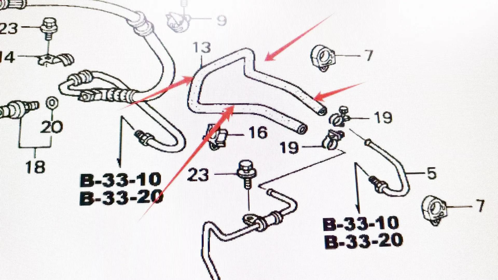 Tuyau de retour de direction assistée MEILENG haute Performance, pour HONDA Accord CG5 CF9 Odyss RA6 53734S84A
