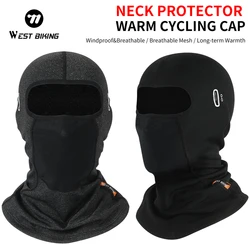 WEST BIKING Windproof Cycling Headgear Winter Warm Balaclava Cap Breathable Men Women Outdoor Sports Fishing Climbing Scarf