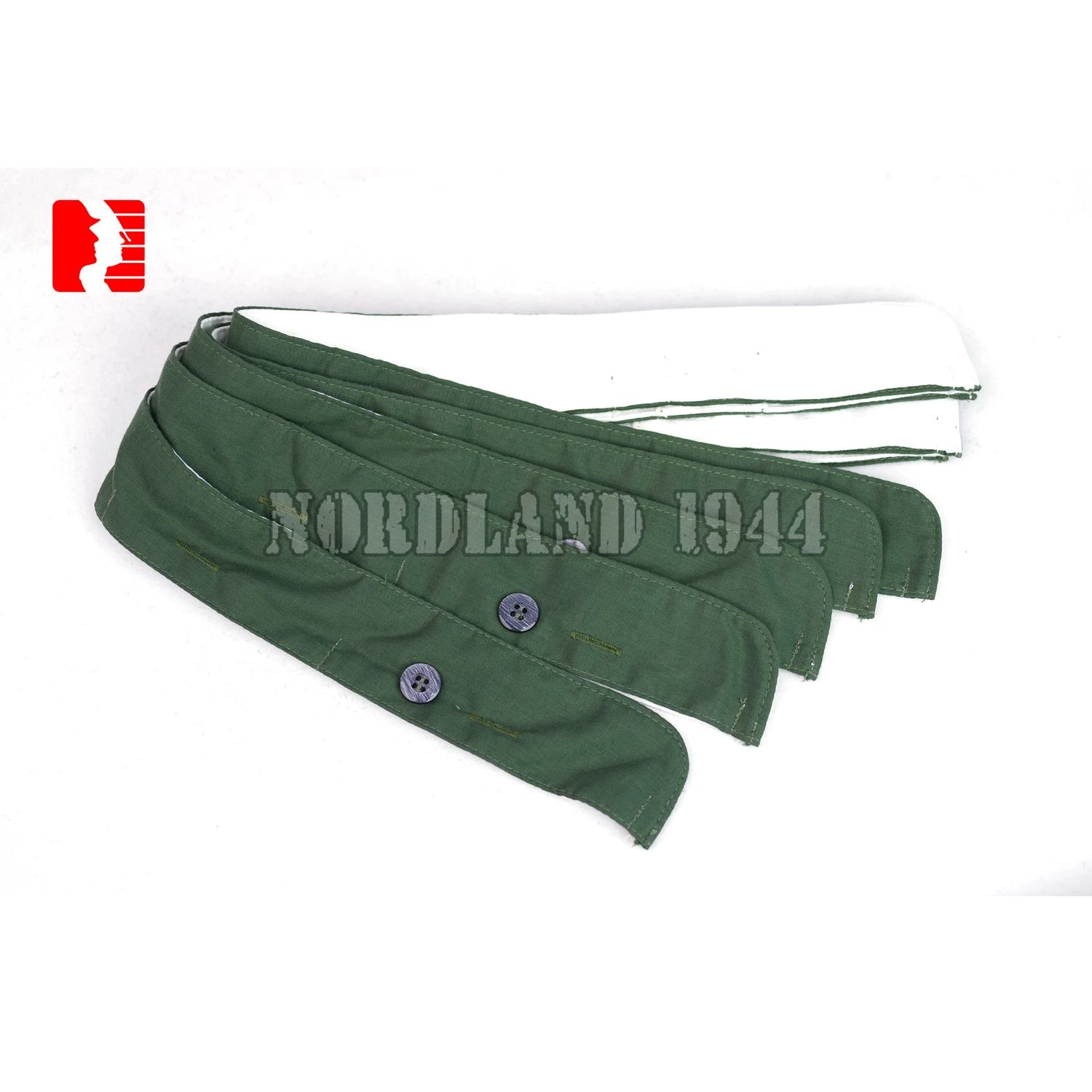 Reproduction Cosplay German Collar liner,  Collarbinds Nordland 1944 Store