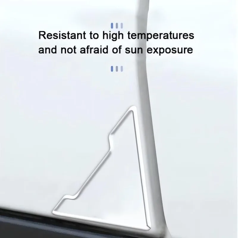 4PCS Universal Car Door Corner Anti‑Collision Cover Transparent Silicone Anti‑Scratch Auto Door Caps Protector