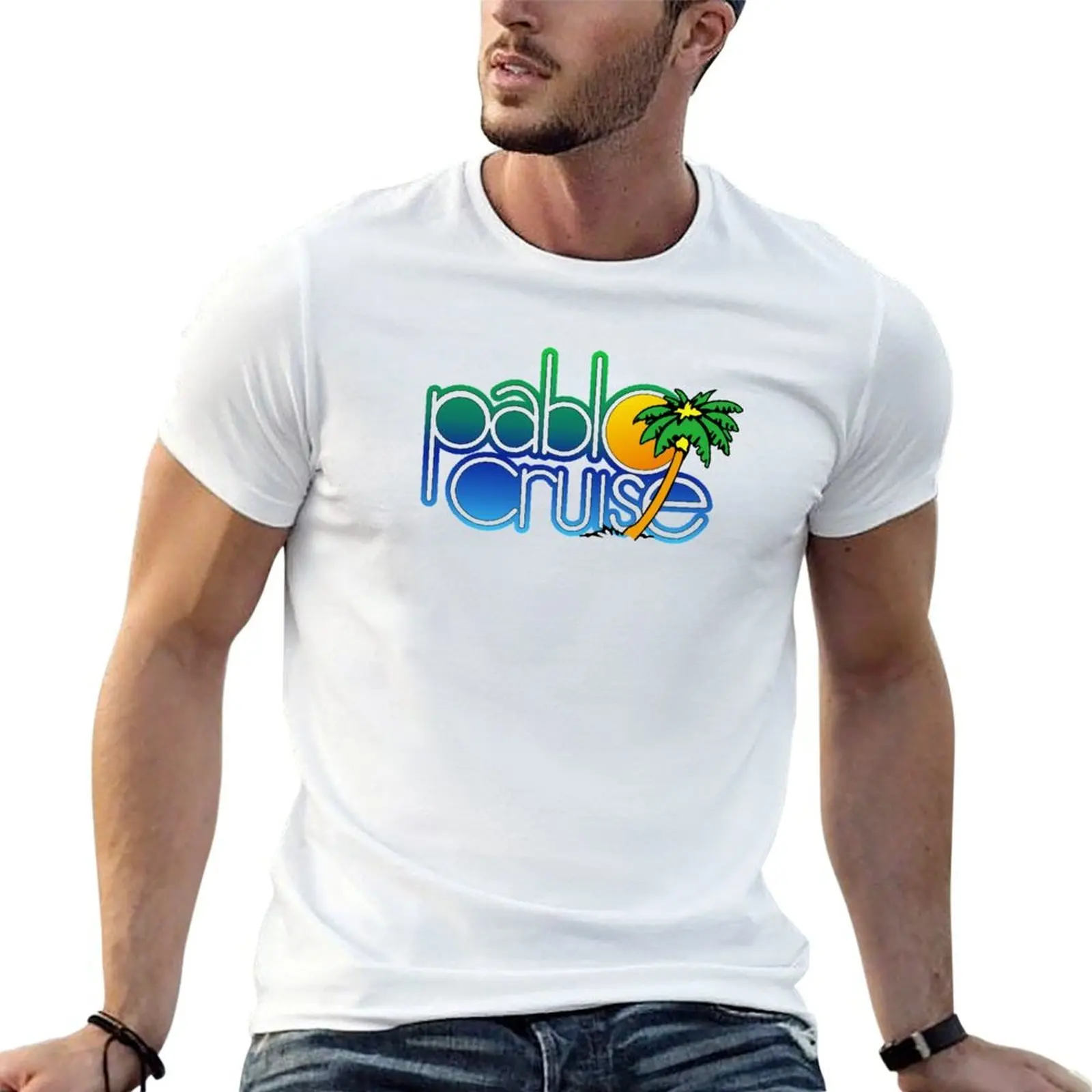 Step Brothers Pablo Cruise T-Shirt baggy shirts oversizeds slim fit t shirts for men