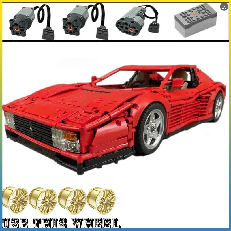 الجديد في المخزون 3738 قطعة نموذج السيارة الخارقة التقنيات تناسب MOC-98925 نموذج رودسترز اللبنات الطوب لعب هدايا عيد الميلاد للأطفال #1