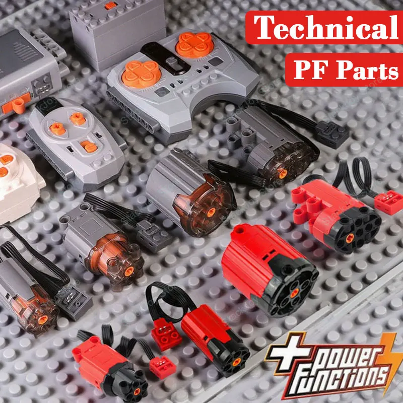 MOC Technical Parts Power Functions Motor Multi Tool Servo T