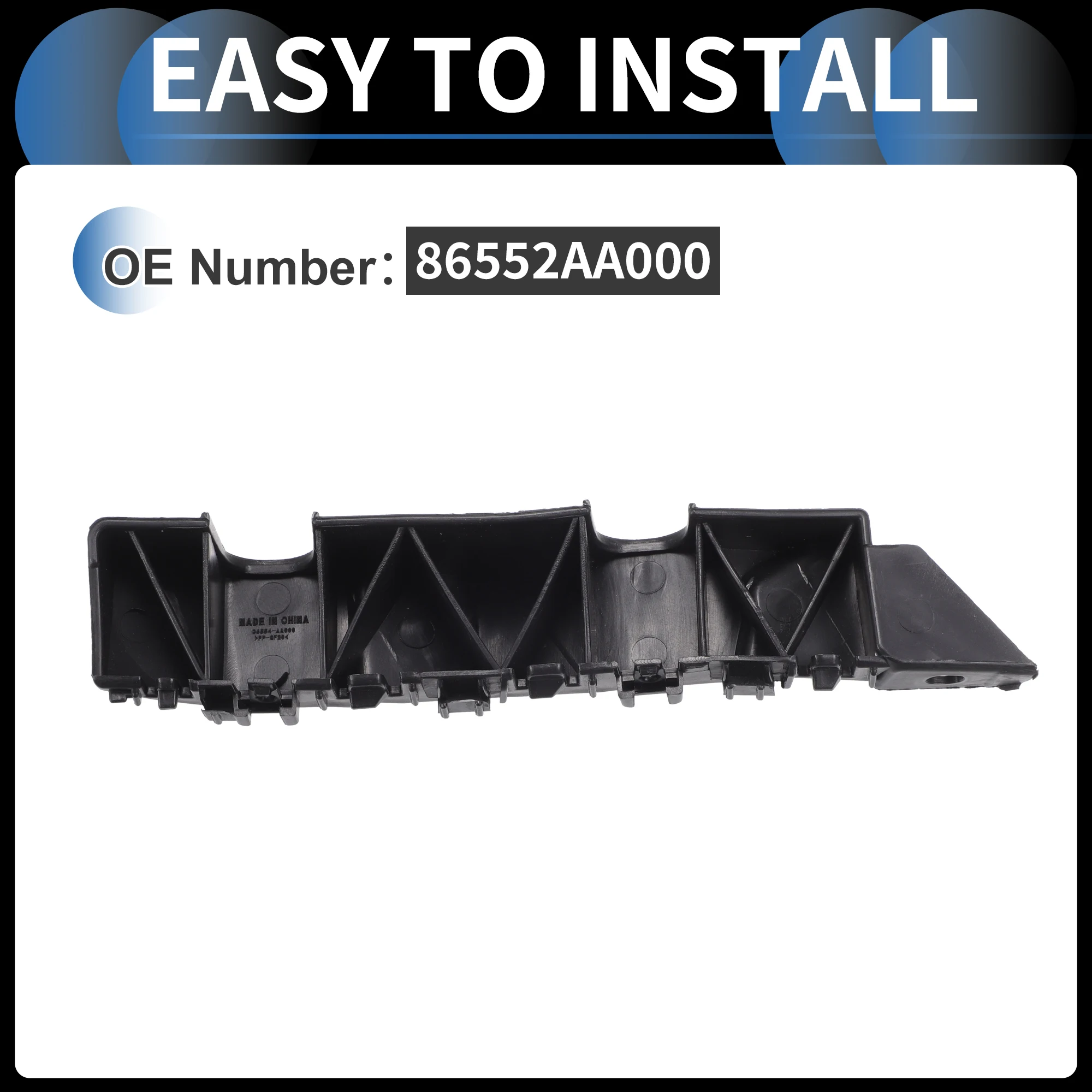 UXCELL 1 قطعة المصد الأمامي الأيمن التجنيب قوس رقم 86552AA000 لشركة هيونداي إلنترا 21-23