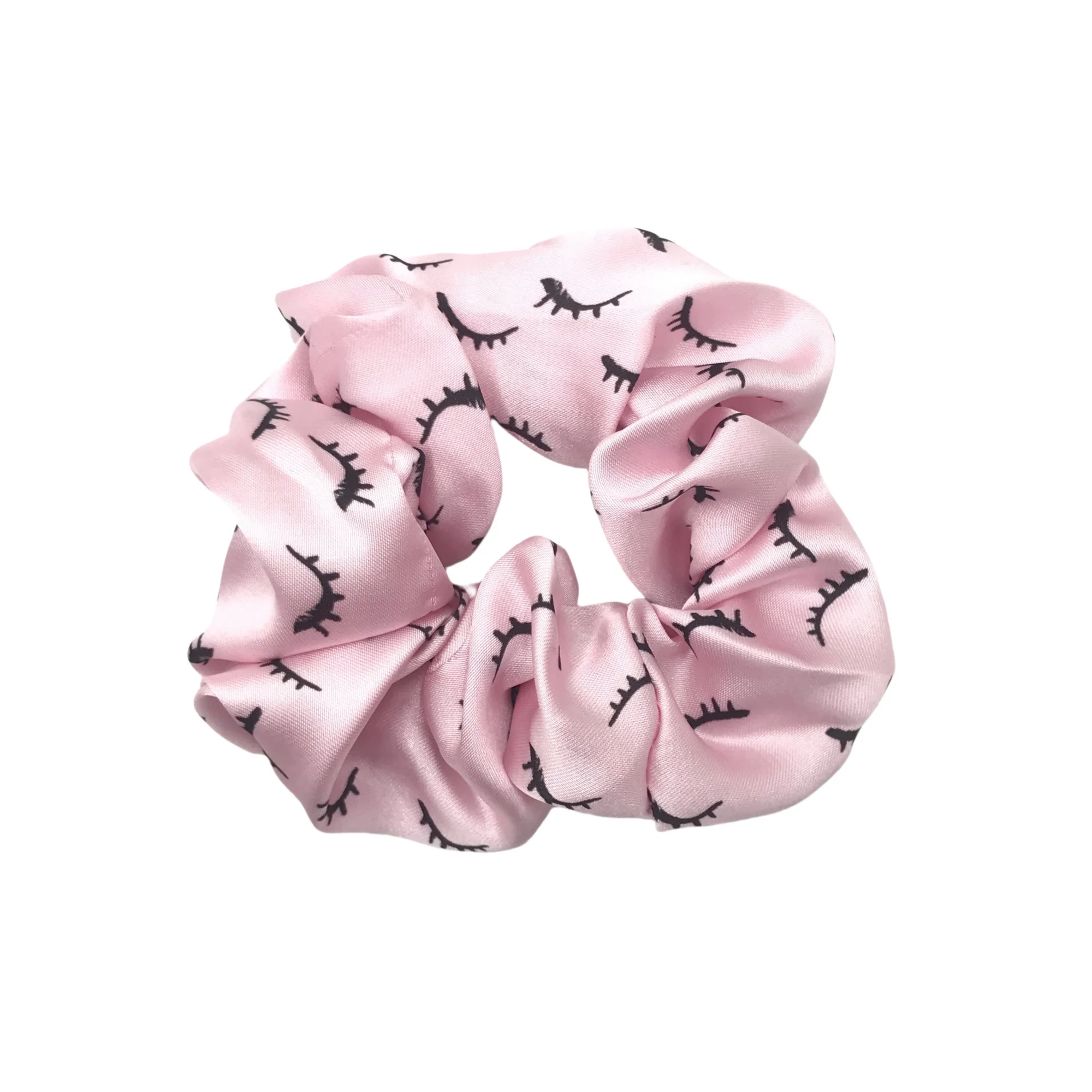 5 Stück/20 Stück Haargummis mit Wimpernmuster, elastisches Haarband, Haargummi, Pferdeschwanzhalter für Damen, Accessoires, Stoff-Kopfbedeckung – Detail 6