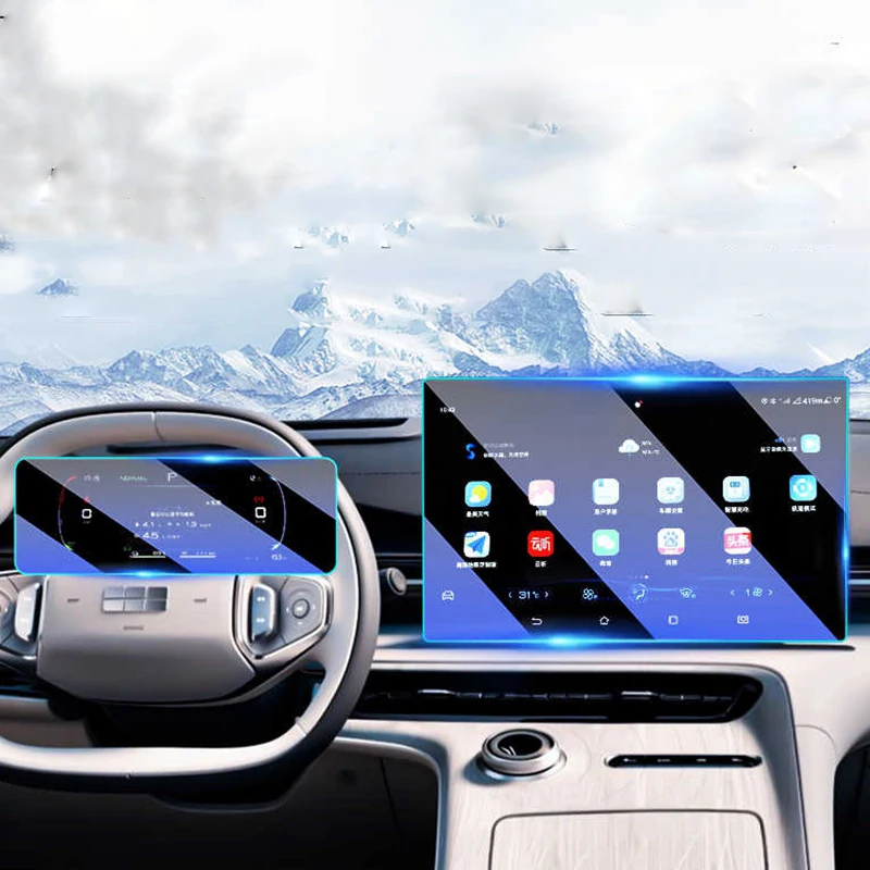 

Для Geely Galaxy E5 2024, закаленная пленка для центрального экрана управления, автомобильные детали, аксессуары для автоинструментов