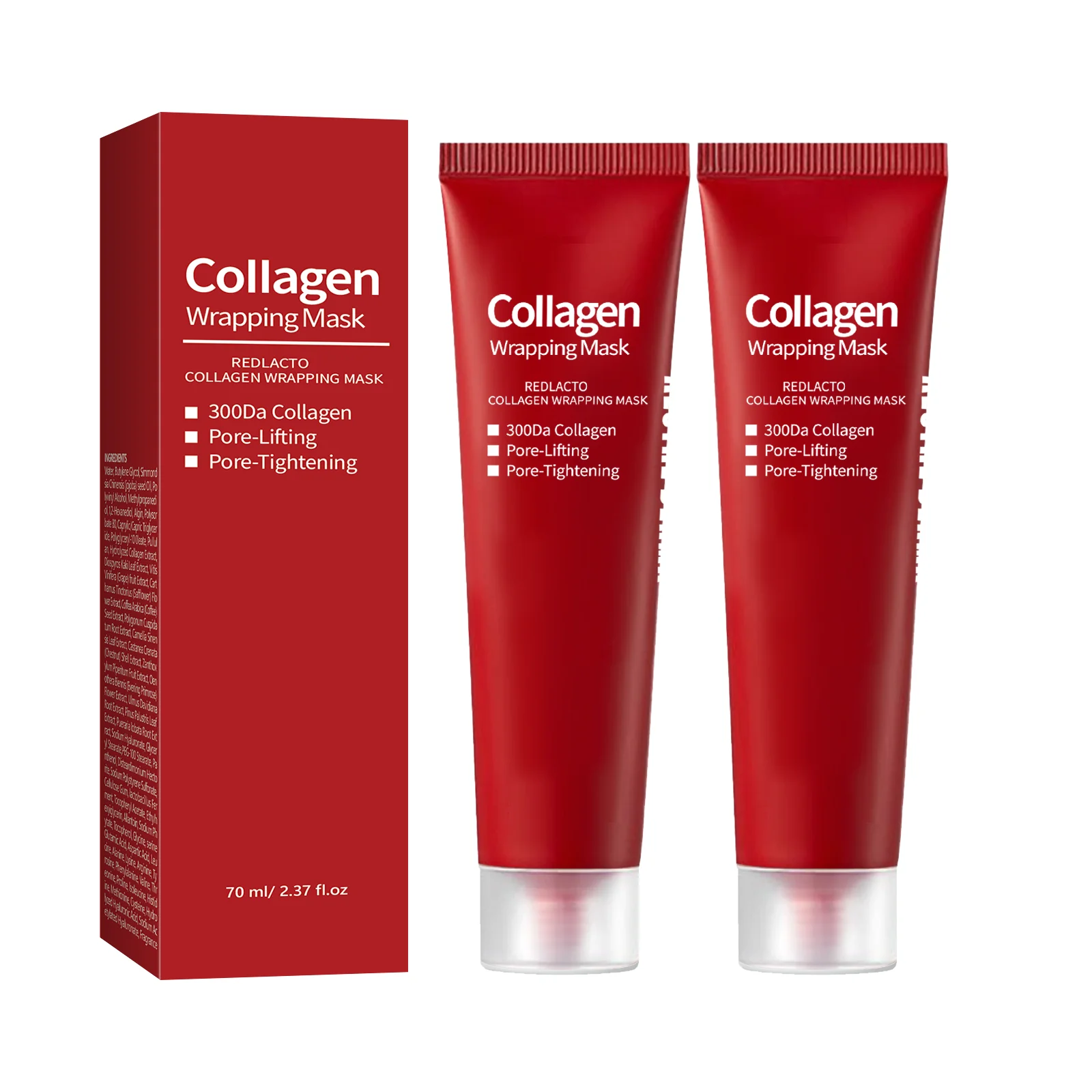 

Collagen Wrapping Mask Peel Off Facial Mask for elasticity Hydrating Glow Glass Skin Real Collagen Fit Soothing and Repairing