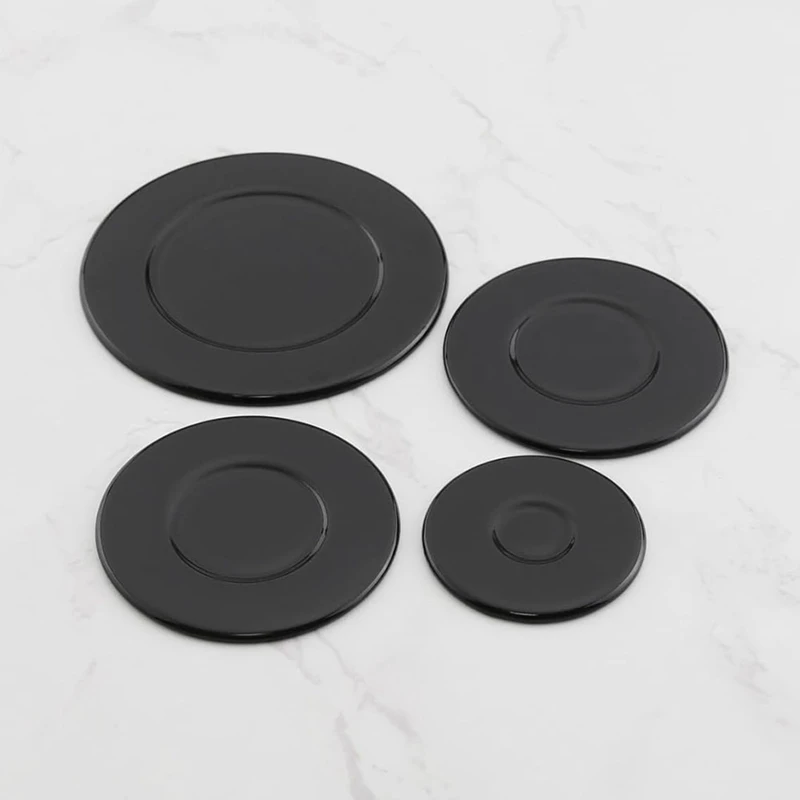 4 Pcs Cooker Hob Gas Burner Cap 55Mm 75Mm 100Mm For Oven Gas Hob Burner Crown Flame Cap Kitchen Accessories