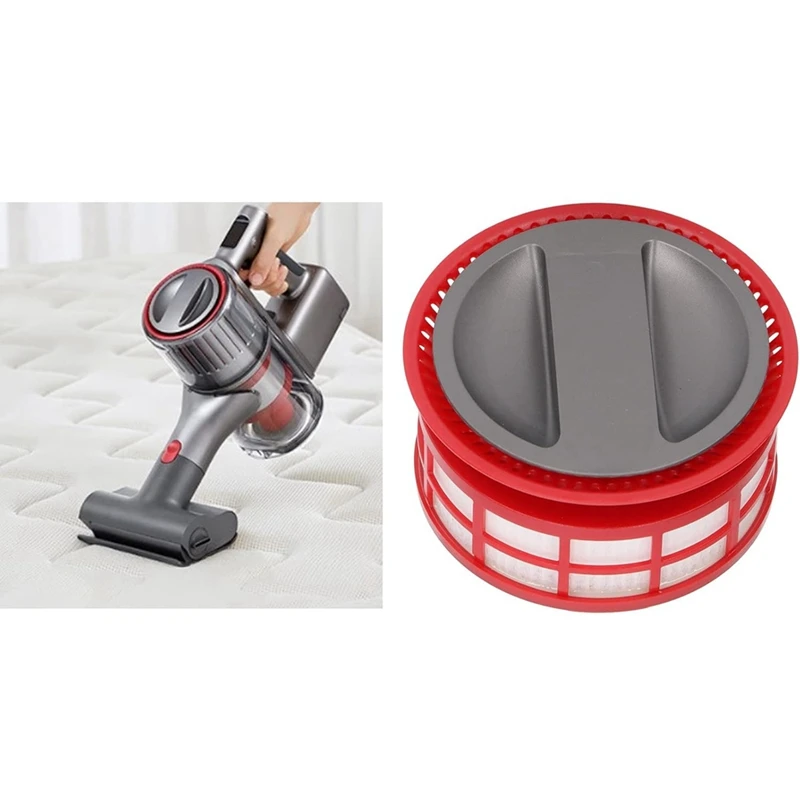 Piezas de Repuesto de pantalla de filtro de aspiradora AD-Vacuum para Roborock H7, aspiradora de palo inalámbrico, Filtro frontal y trasero