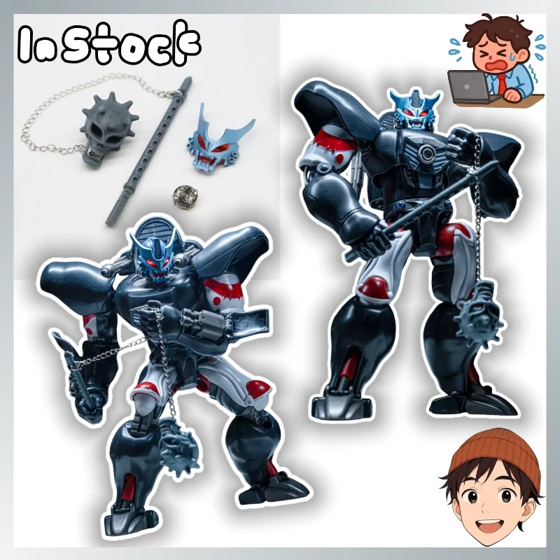 

【IN STOCK】Weekend Workshop AMK Optimus Primal Upgrade Accessory Kit, Beast Mask, Meteor Hammer, Magnetic Control Light
