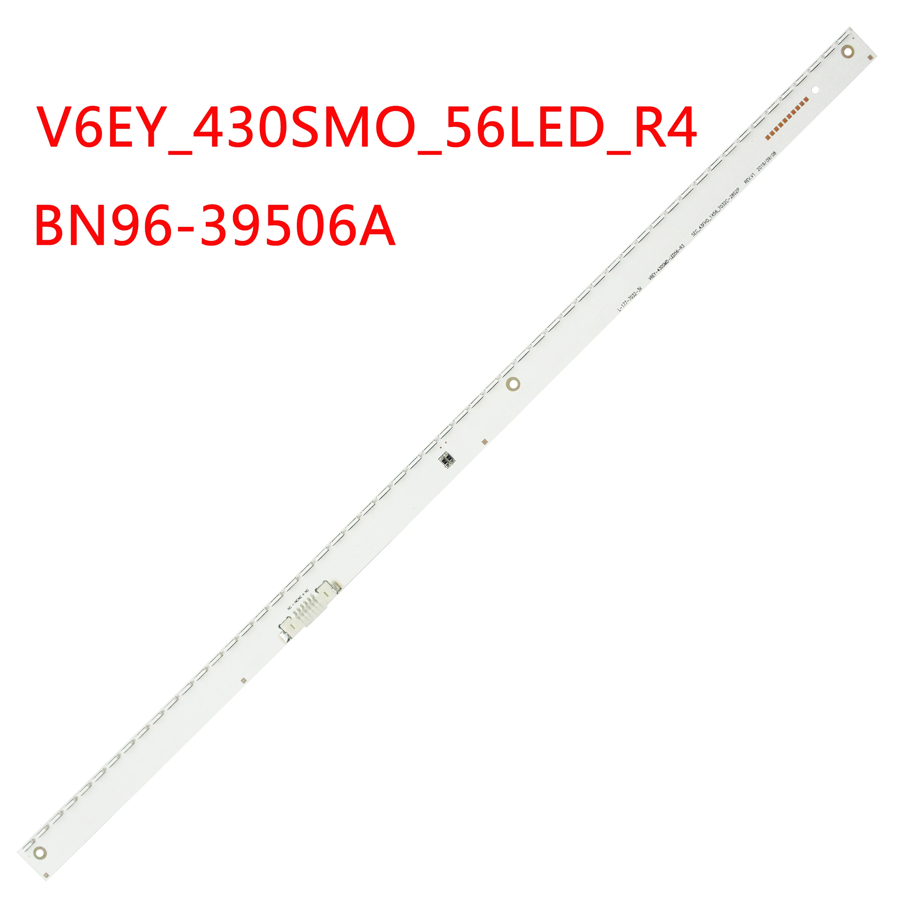 LED backlight strip for Samsung UE43M5515 UE43M5520 UE43M5522 UE43M5525 UE43M5550 UE43M5570 UE43M5572 V6EY_430SMO_56LED_R4