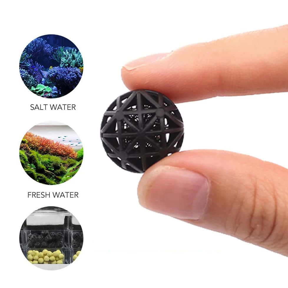 16/26/36mm Aquarium Filter Media Bio Balls With Sponge Nitrifying Bacteria Culture Cleaning Water Fish Tank Canister Filter Ball