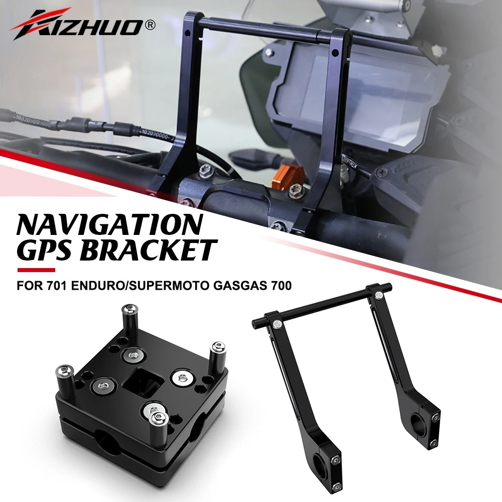 

Navigation Holder Bracket Roadbook Mount For Husqvarna 701 Enduro/Supermoto GasGas 700 Sherco Beta Handlebar GPS Mount Bracket