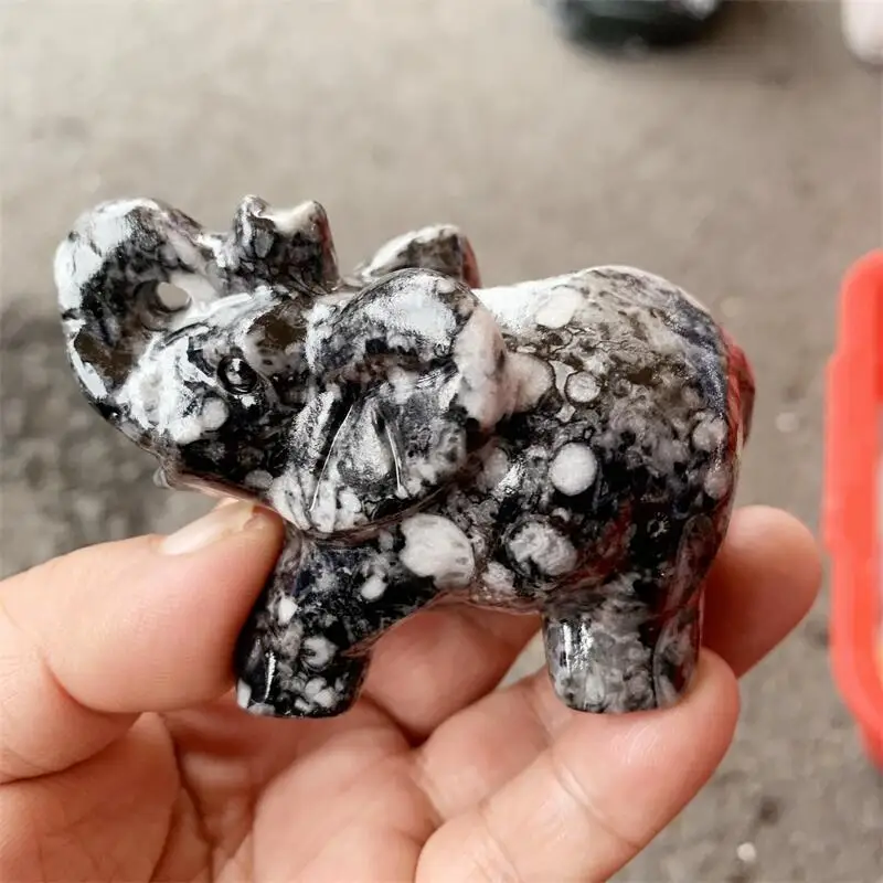 

1 шт., фигурка из натурального ракушки, слона