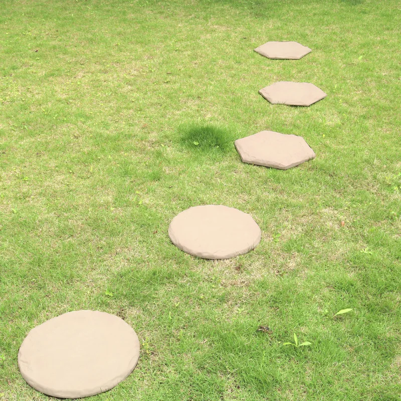 حصيرة يخطو الحديقة، حجر يخطو الحديقة، ديكور الحديقة الخارجية، نسيج الحجر المقلد، حجر متدرج شخصي، خارج