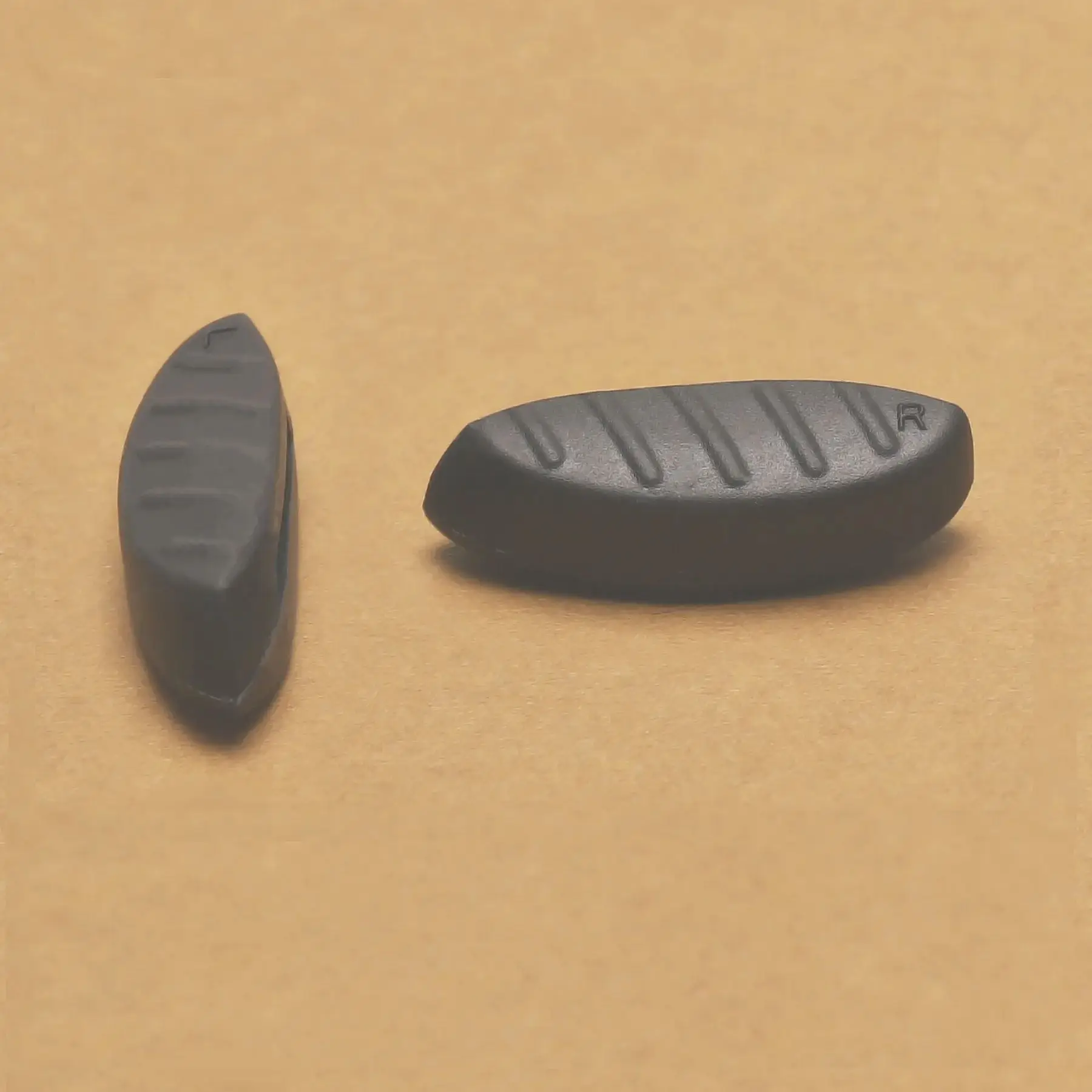 أغطية وسائد للساق البديلة من LOCKFIT مناسبة لنظارات Oakley Plazma OO9019، Plazma Asian Fit OO9019A الشمسية