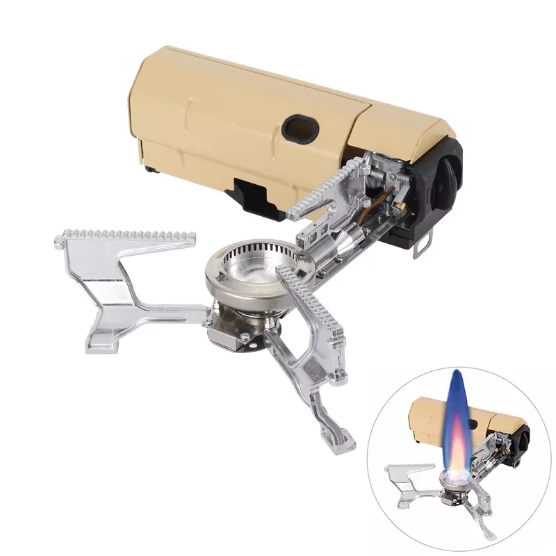 

2600W Portable Gas Camping Stove Foldable Tank Butane Stove with Storage Package Backpacking Stove For BBQ Hiking Picnic YY004