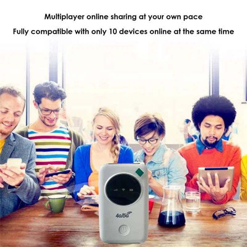 Wykwintny router bezprzewodowy 4G LTE 150Mbps, modem WiFi 4G z gniazdem na kartę SIM, adapter WiFi, przenośny zamiennik części zamiennych