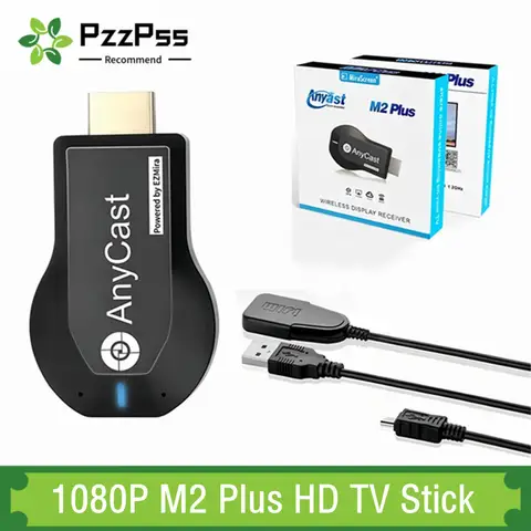 1080P M2 Plus HDMI-compatble TV Stick WIFI Display TV Dongle Receiver Anycast DLNA Share Screen For IOS Android Miracast Airplay