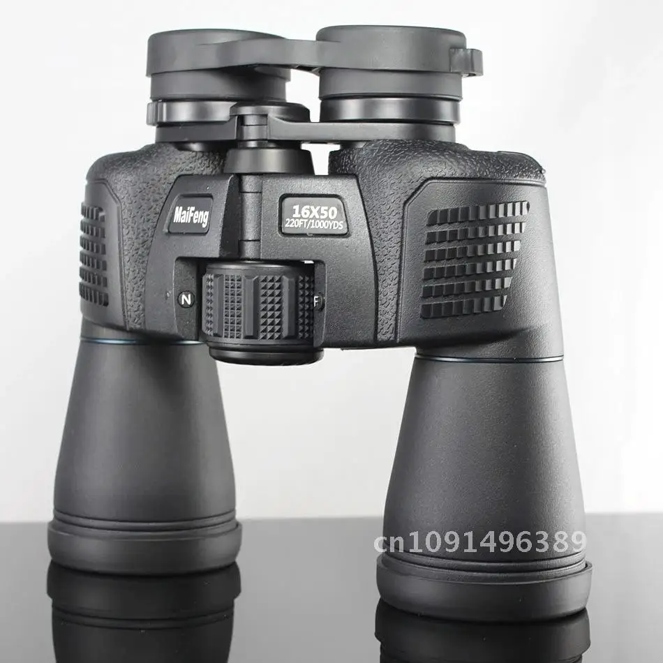 Telescope Maifeng Binoculars 16x50 12x45 High Quality Powerful Waterproof Bak4 FMC Coating Lens Military Camping Hunting Tools