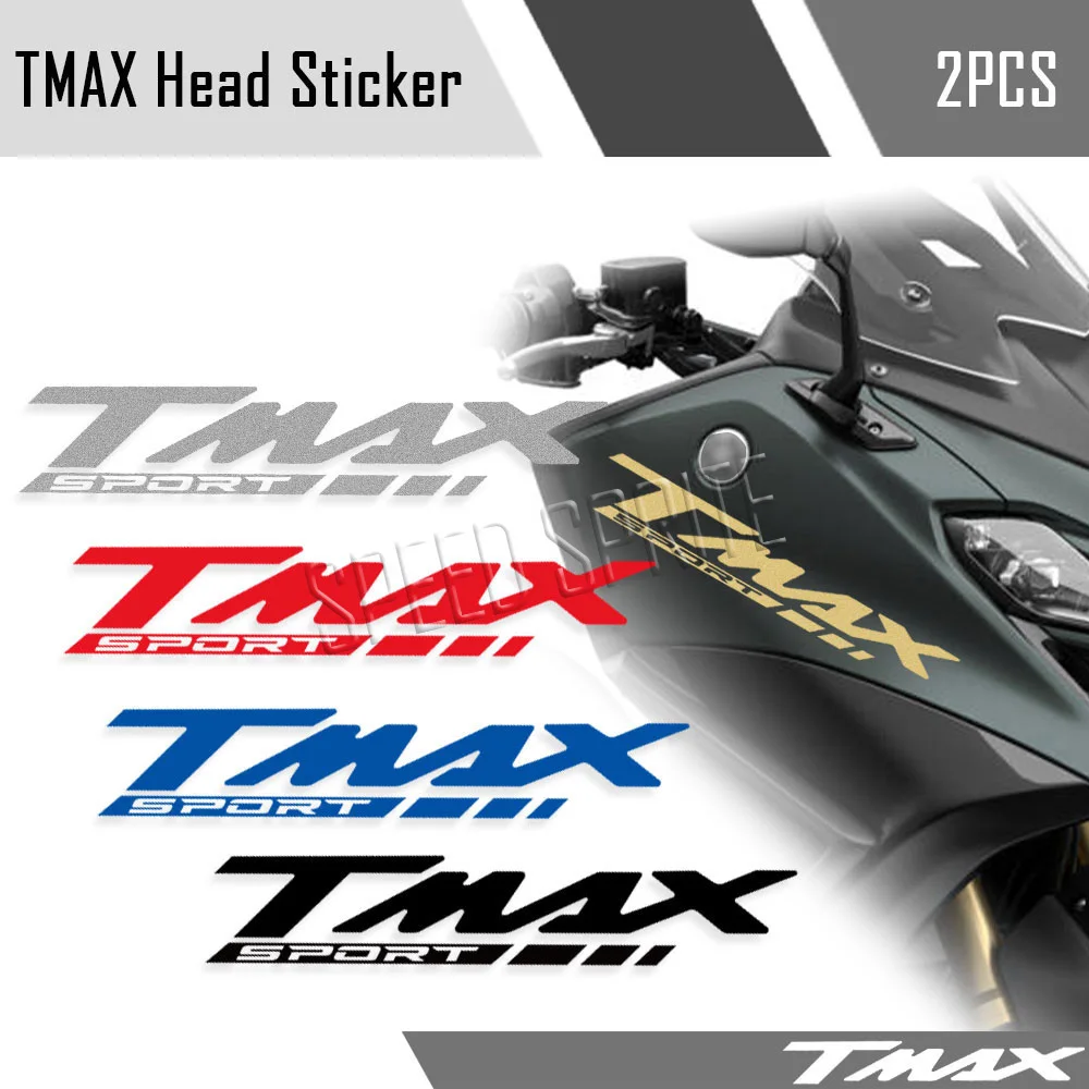 Motorcycle Accessories Scooter Front Side Strip fairing Stickers Waterproof Decals For TMAX 500 Tmax530 Tmax500 Tmax560