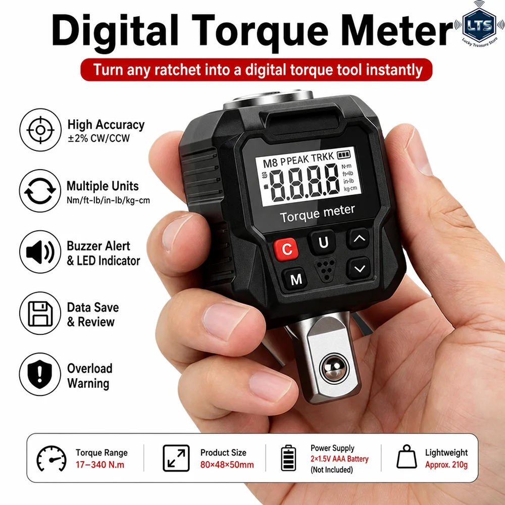 17-340Nm Digital Torque Wrench - Torque Wrench Digital review and price