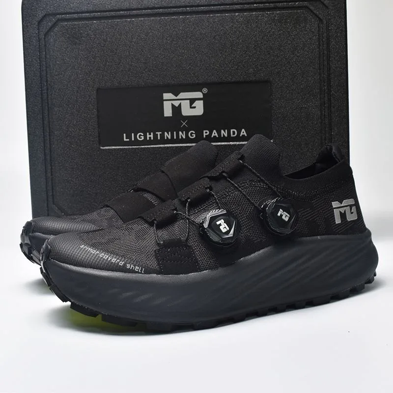 Original Brand Designer Quick Lacing Walking Jogging Shoe Comfortable Wide Last All Terrain Off-road Running Shoe Trecking Shoe