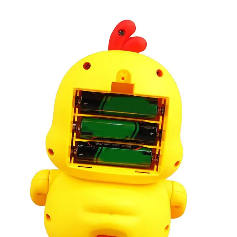 Walking Yellow Duck Dancing Walking Yellow Duck Interactive Action Flapping Light Up Dancing Duck For 1-Year-Old Baby