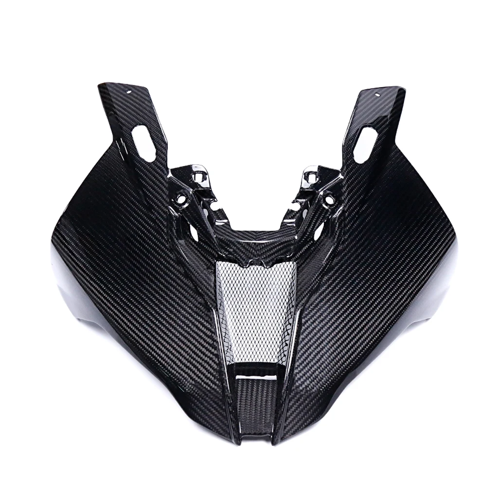 Motorcycle Accessories Front Nose AirIntake Head Protection Cover Front Fairing Kit Dry Carbon Fiber S1000RR 2019 2022 2023 2024