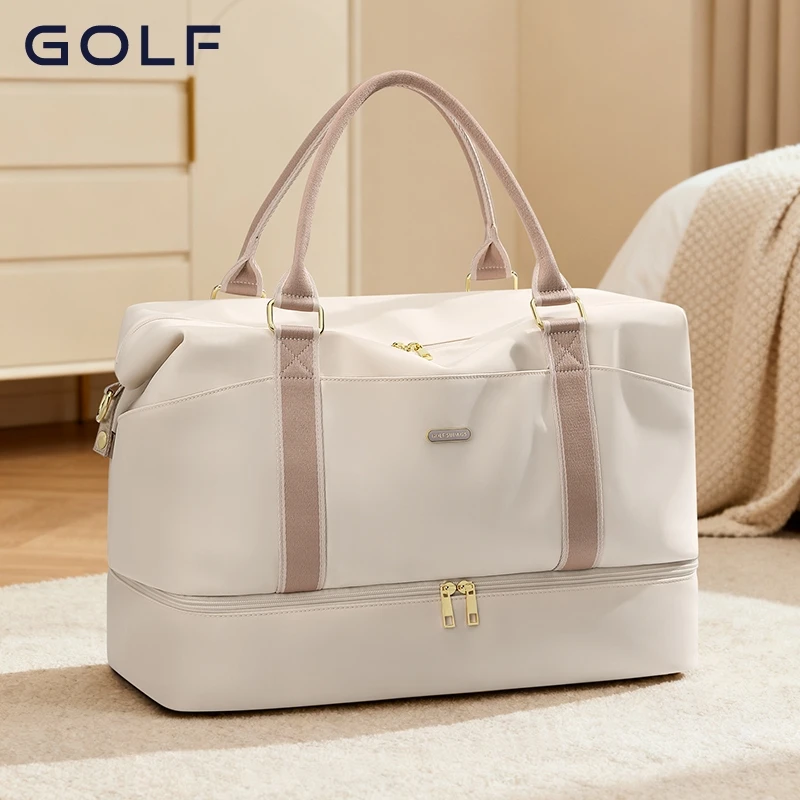 GOLF QUALITY  Women's Large Capacity Waterproof Travel Bag Business Trip Luggage Bag Multi-Compartment