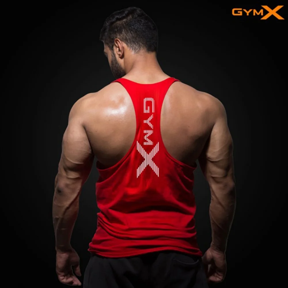 Débardeur musculation homme coton serré - Haut sans manches entraînement fitness gymnase vêtements sport marque