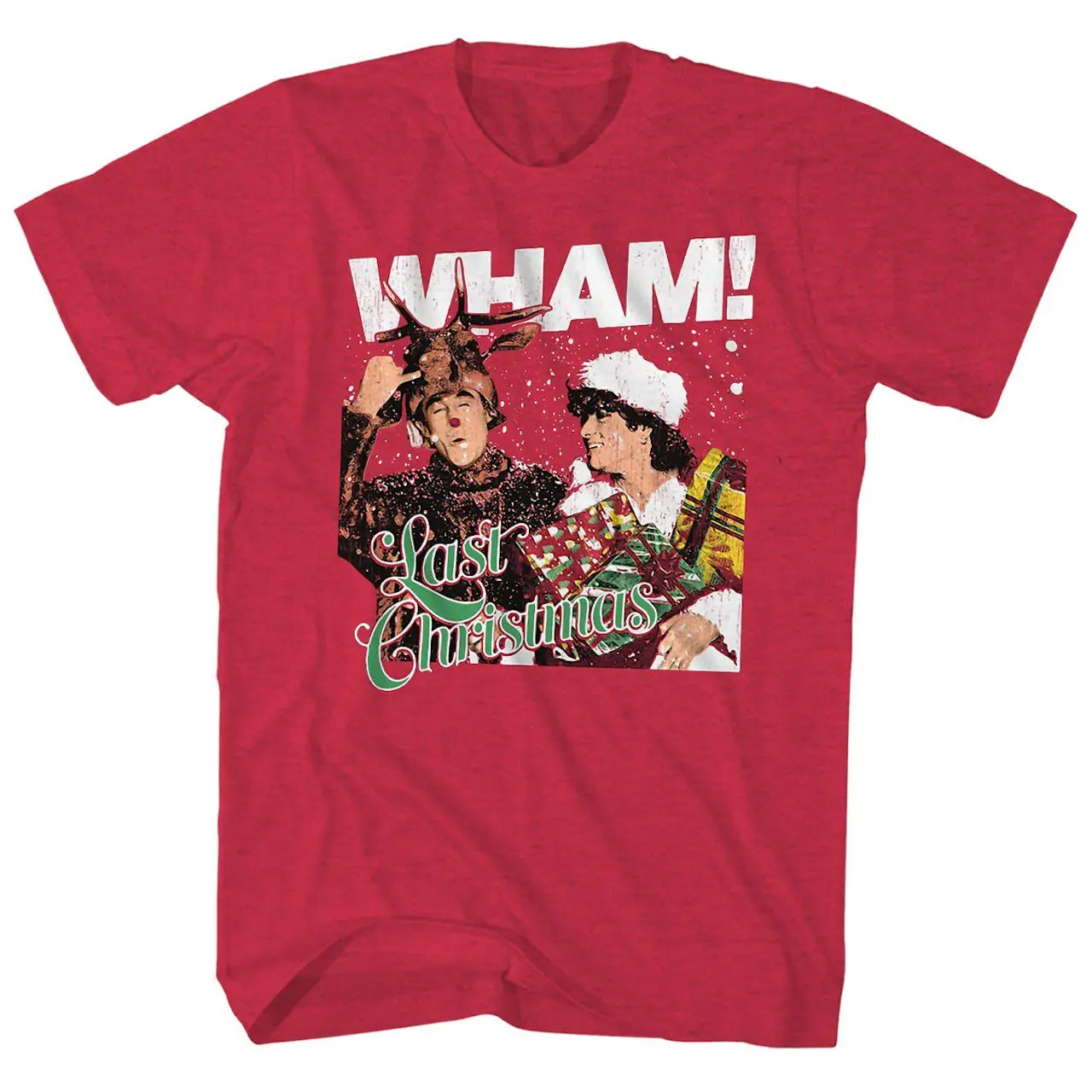 Pop Wham Band Rock Revival Heavyweight Cotton Men's Loose Short-Sleeved T-Shirt