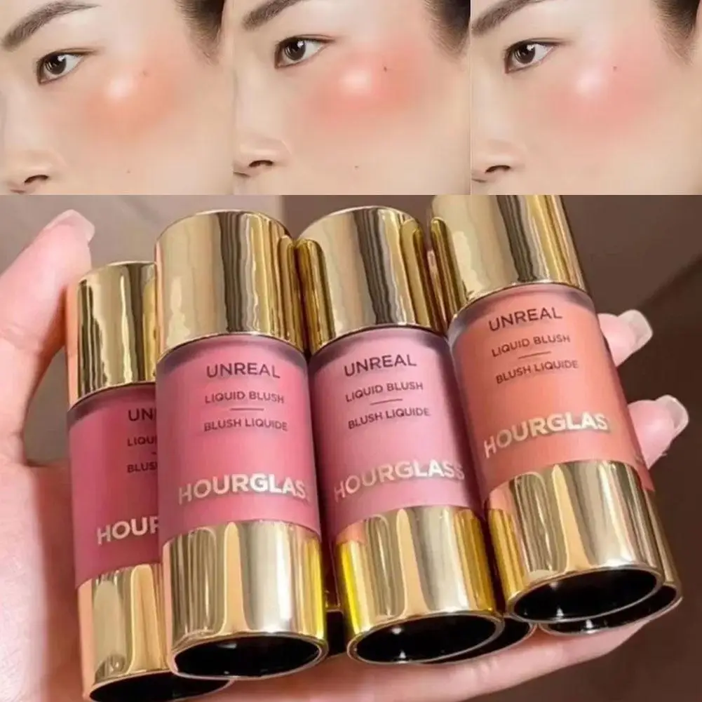 새로운 핫 세일 Hourglass 메이크업 소형 점적기 리퀴드 블러쉬 립스틱 립글레이즈 볼류마이징 글로시 미러 모이스춰 라이징 경량