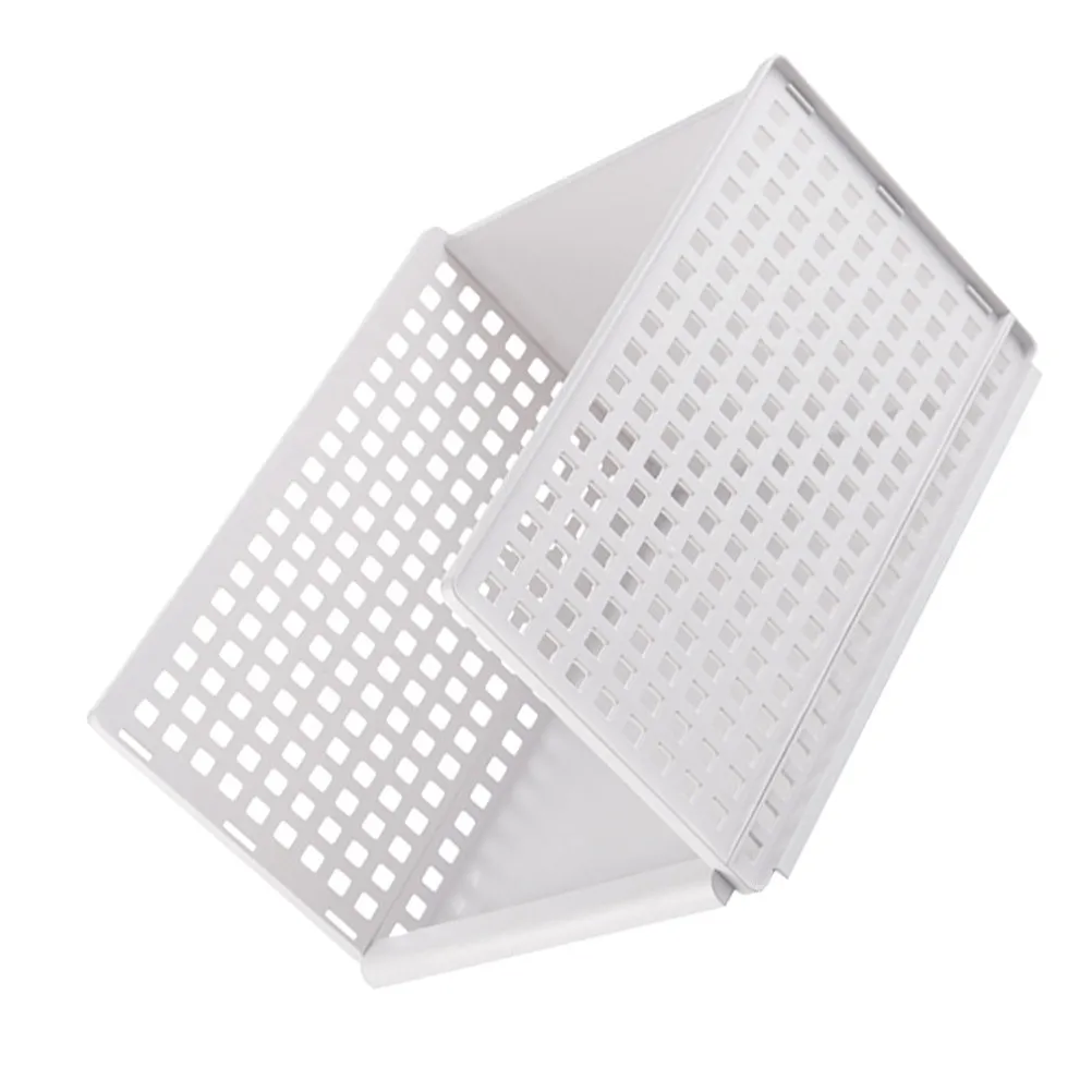 

Пластиковая штабелируемая корзина для хранения одежды, органайзер для гардероба, многофункциональный органайзер для дома, для джинсов