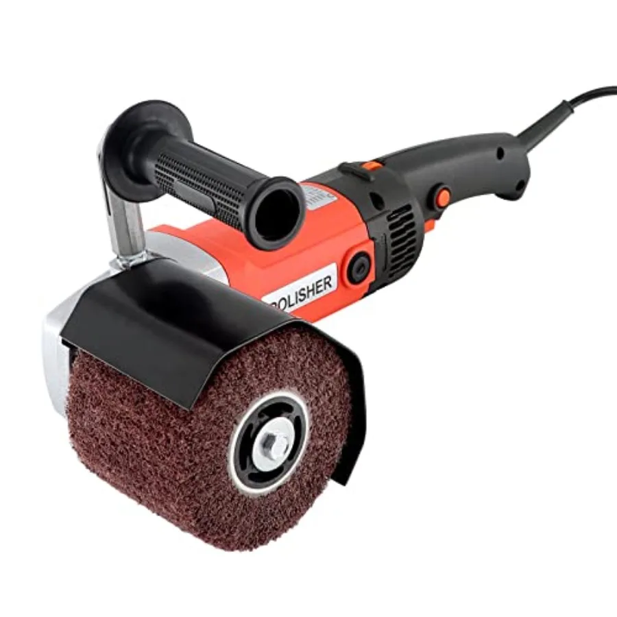 

Surface Conditioning Tool 1400W Electric Burnishing Tool Machine 8 Variable Speed Wheel Sander Polisher for Wood Metal Stainles