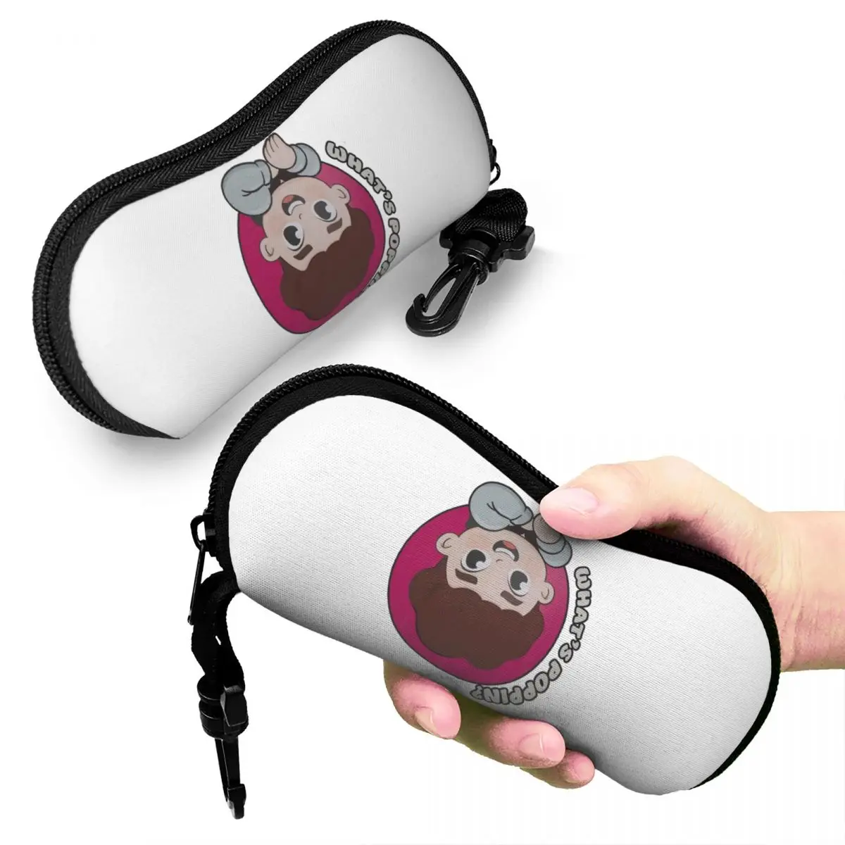 

Caylus Shell Glasses Case Protective Sunglasses Box Women Men Soft Eyeglass Bag Pouch