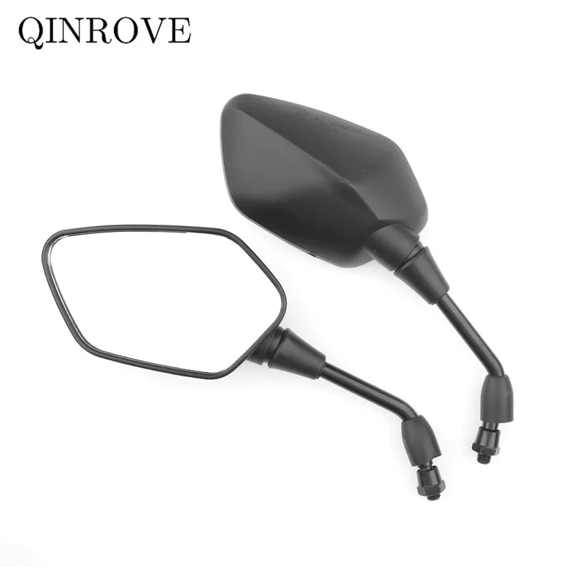 Accesorios para motocicleta espejo trasero ABS moto Scooter 8 10mm espejo lateral para Kawasaki Honda Shadow 600 VT1100 VT750 CB400X