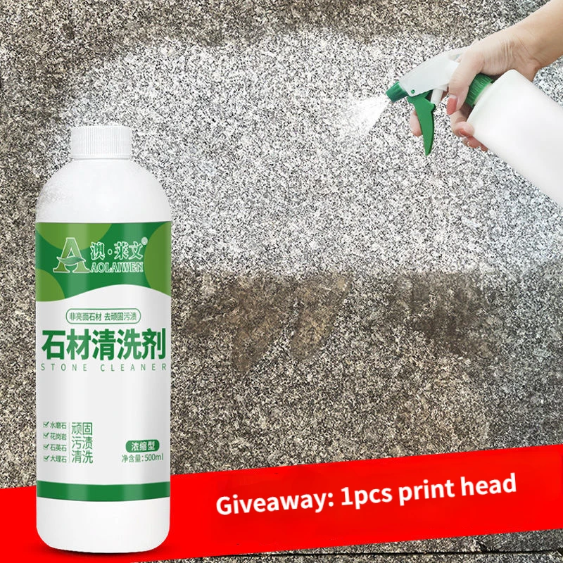 500ml Strong Stone Cleaner Granite Terrazzo Marble Cleaning Concentrate Decontamination To Yellow Exterior Wall Rust Removal