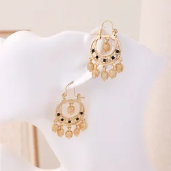 Classical Bridal Earring With Hedgehog Shape Luxury Rhinestones Ear Decoration Hook France Popular Dangling Earrings