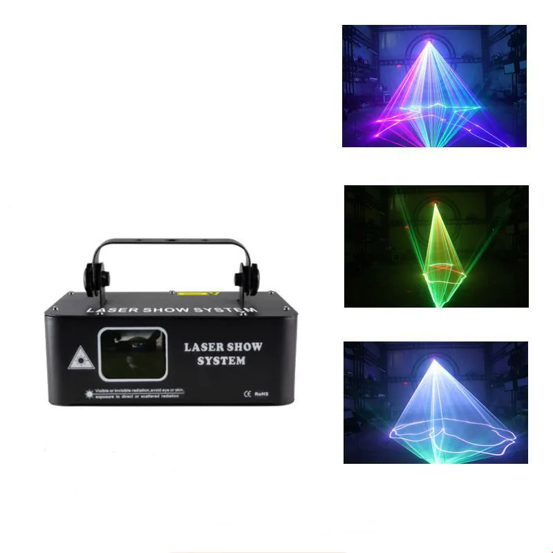 

Hot Sell Single Head Full Color Scanning Laser Light Beam Line Pattern Full Color Dance Bar Stage DJ Party Projetor