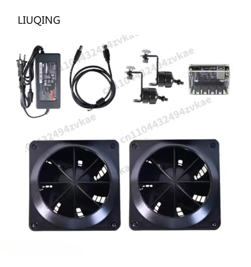 Wind Simulator Kit 8m/s High Speed Low Decibel Racing Fan SIMHUB Customizable Wind Speed USB plug & play for Racing Games