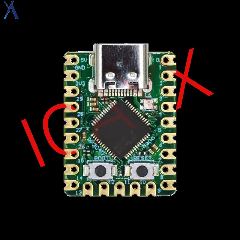 Para placa de desenvolvimento de microcontrolador Raspberry PI RP2040-Zero, placa-mãe PICO, processador dual core, microcontrolador mini