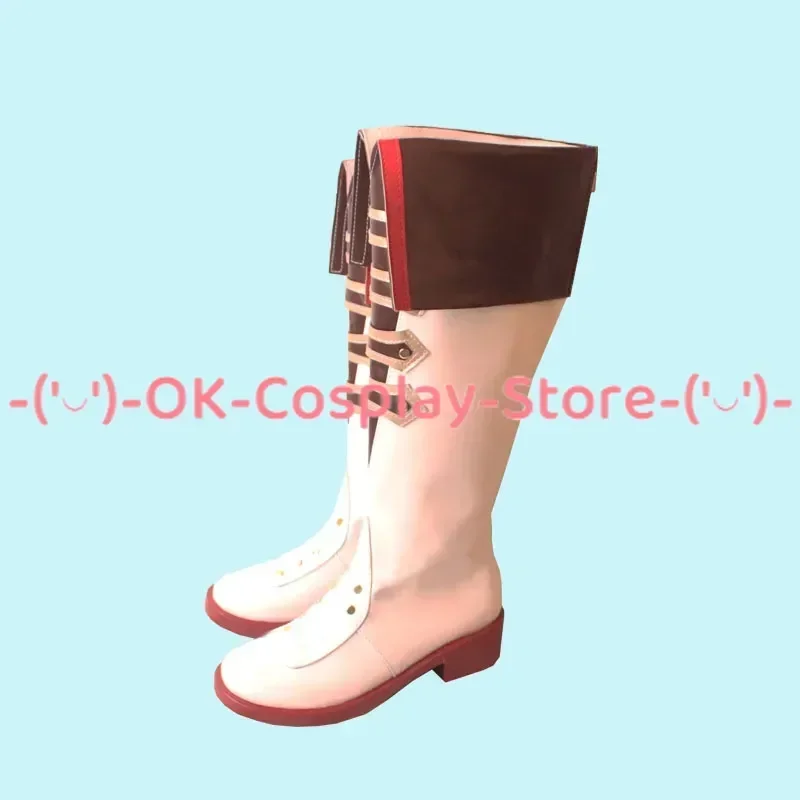 [Angepasst] Genshin Impact Tartaglia Cosplay Schuhe Anime Spiel Roleplay Kostüm Prop Halloween Karneval Party PU Leder Stiefel